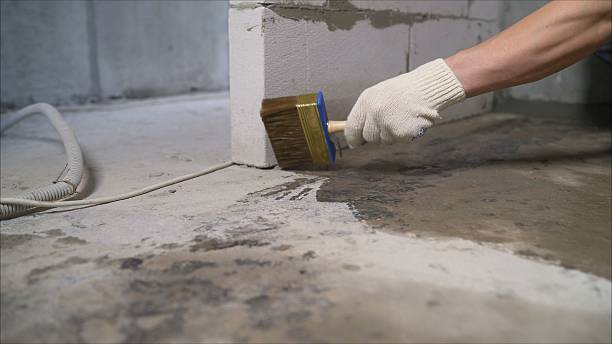 SJ Waterproofing Pros Basement Waterproofing coverage map for Warsaw, NY and surrounding area